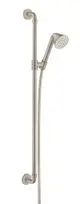 AXOR-HG-AXOR-Showers-Front-Brauseset-0-90-m-mit-Handbrause-85-1jet-Brushed-Nickel-26023820 gallery number 1